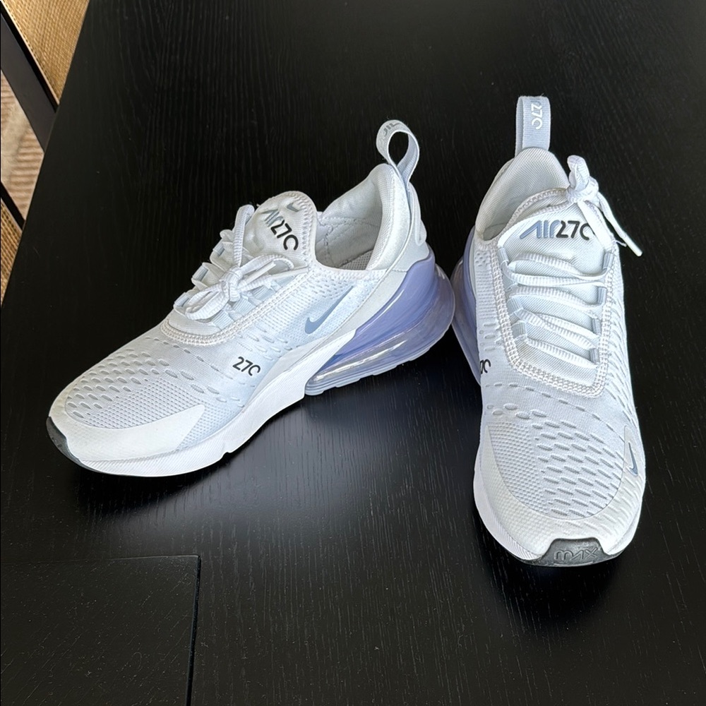Nike Air 270 Bone White and Blue